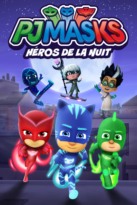 PJ Masks: Heroes of the Night box art for Playstation 4